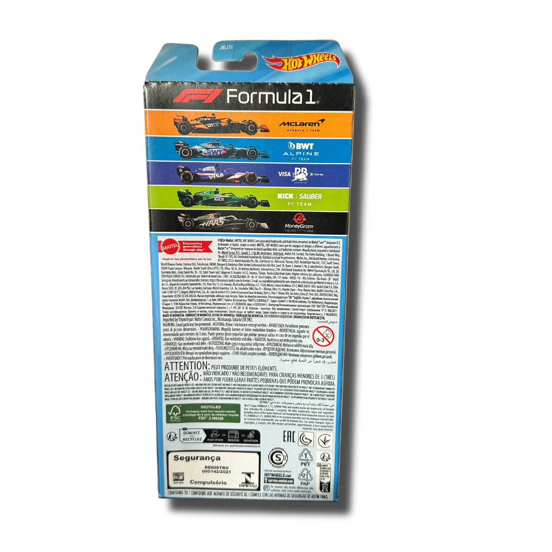 Hot Wheels 5 Pack - Formula 1 (JBJ78)