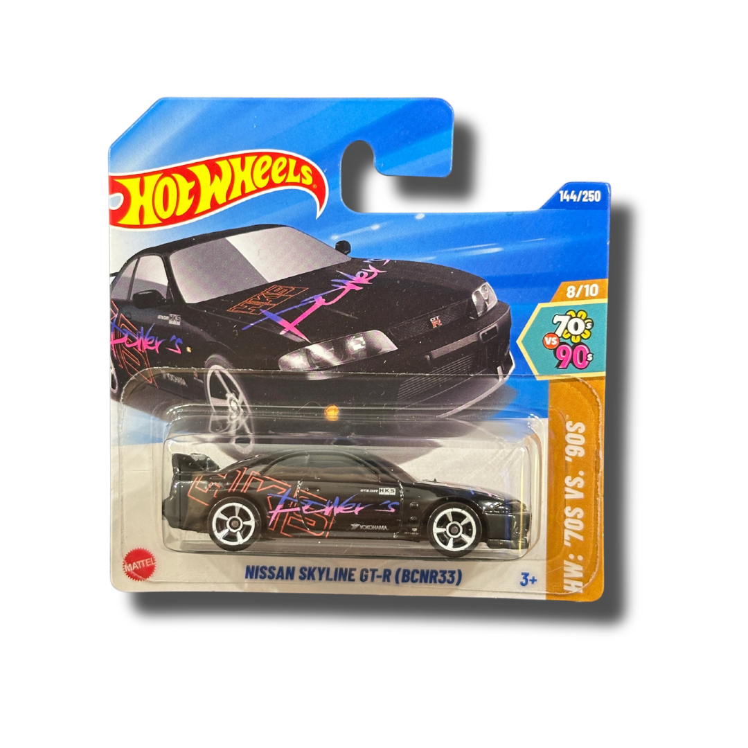 Hot Wheels 2025 - Nissan Skyline GT-R (BCNR33) - HW 70s vs 90s - 8/10 (HYY80)