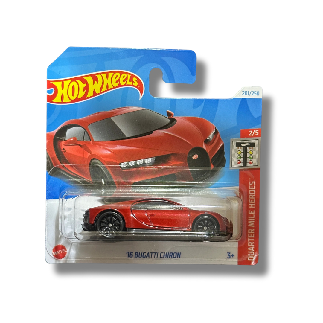 Hot Wheels 2024 - `16 Bugatti Chiron - Quarter Mile Heroes - 2/5