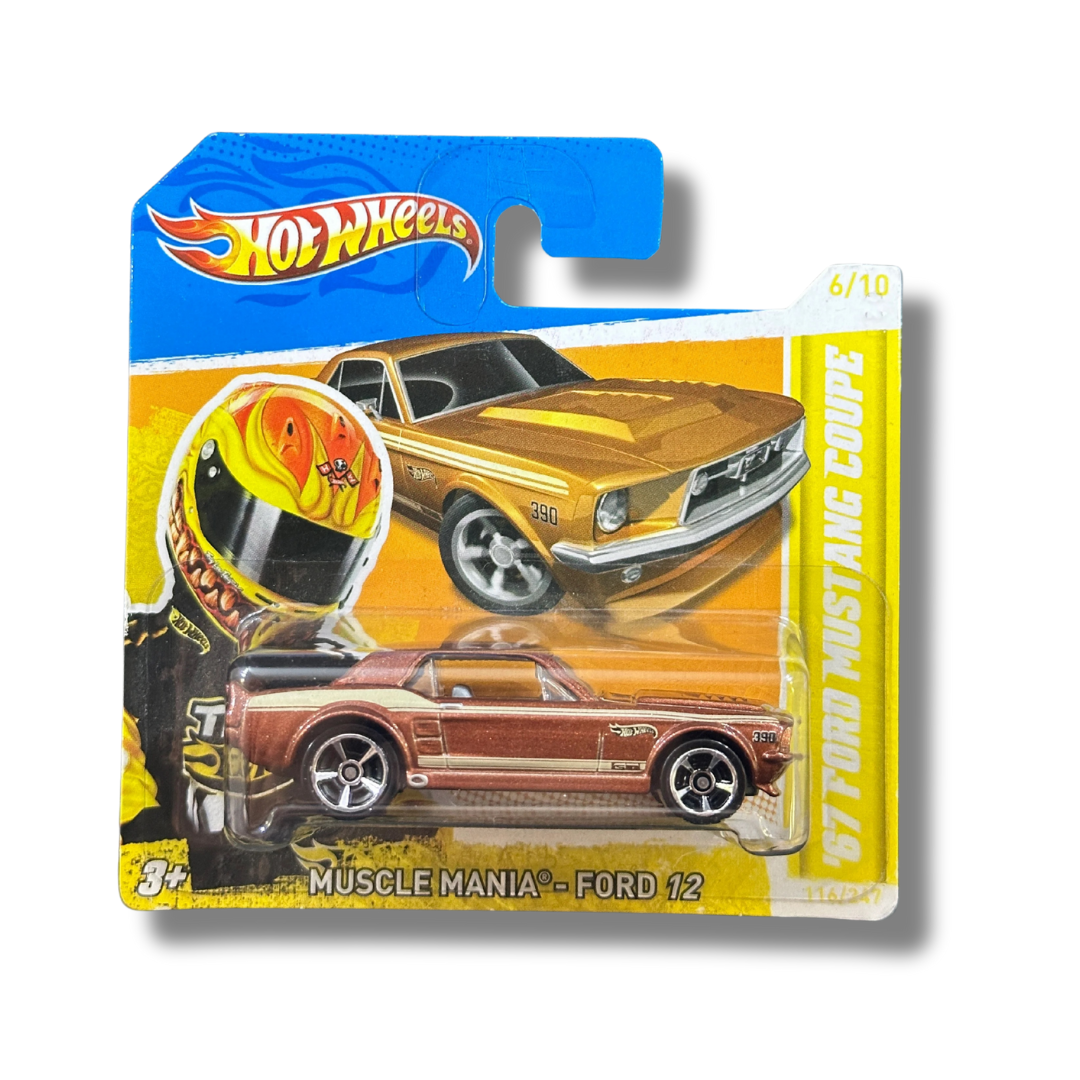 Hot Wheels 2012 - ´67 Ford Mustang Coupe - Muscle Mania - 6/10