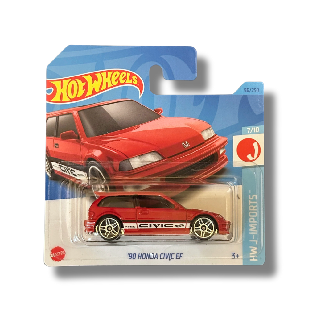 Hot Wheels 2023 - `90 Honda Civic EF - HW J-Imports - 7/10