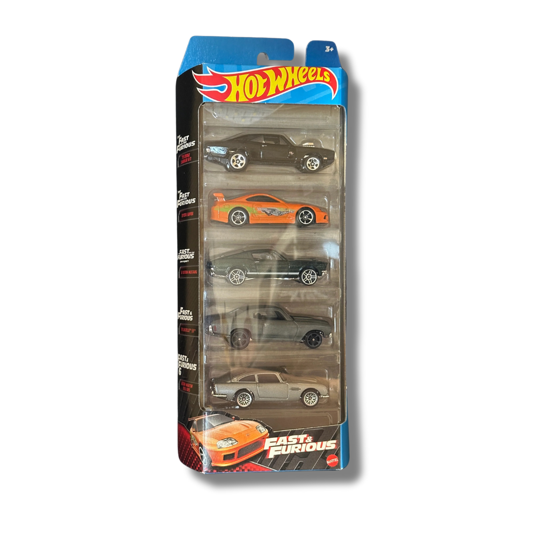 Hot Wheels 5 Pack - Fast and Furious