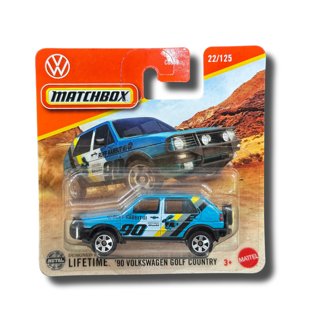 Matchbox - ´90 Volkswagen Golf Country - 22/125 (JBT01)