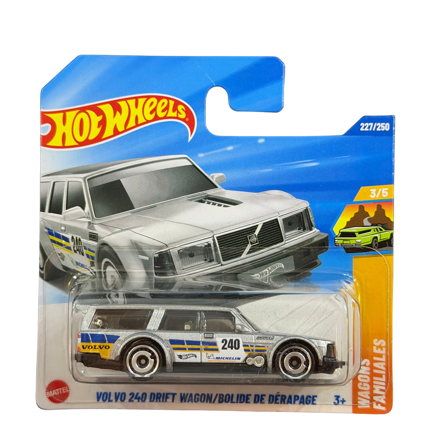 Hot Wheels 2025 - Volvo 240 Drift Wagon - Wagons Familiales - 3/5 (JBB40) - MiniWheels