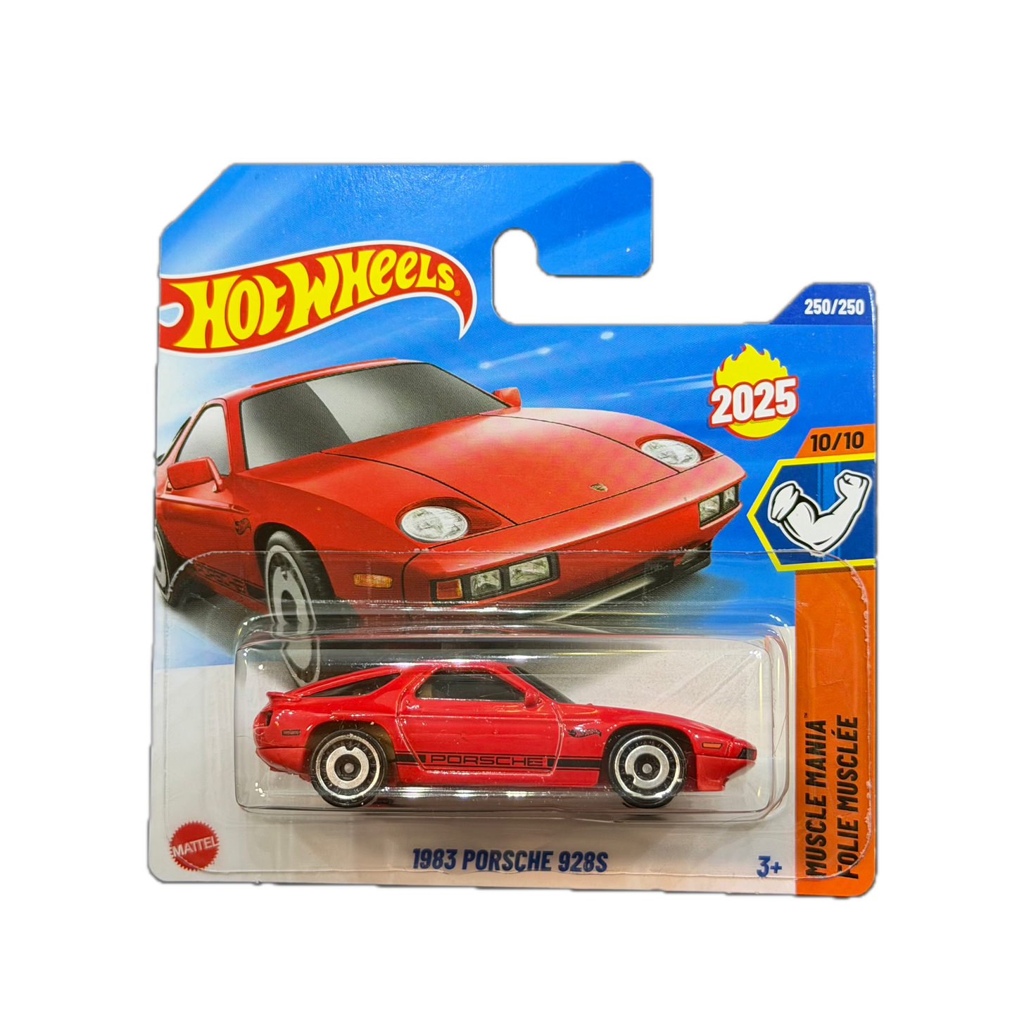 Hot Wheels 2025 - 1983 Porsche 928S - Muscle Mania - 10/10 (HYW53)