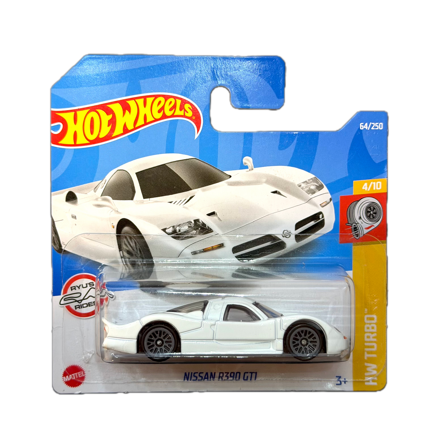 Hot Wheels 2022 - Nissan R390 GT1 - HW Turbo - 4/10 (HCT77) - MiniWheels