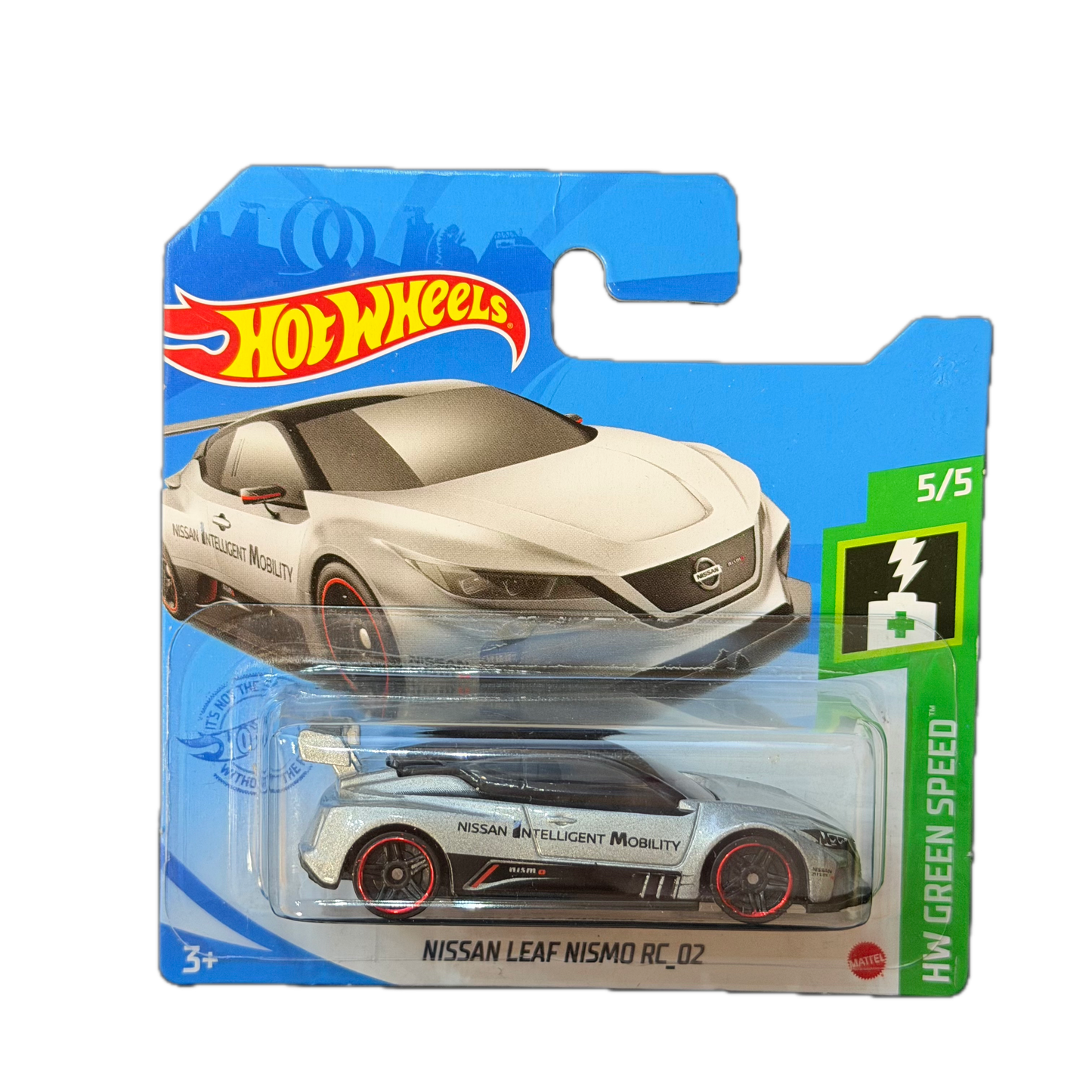 Hot Wheels 2021 - Nissan Leaf Nismo RC_02 - HW Green Speed - 5/5 (GRX36) - MiniWheels