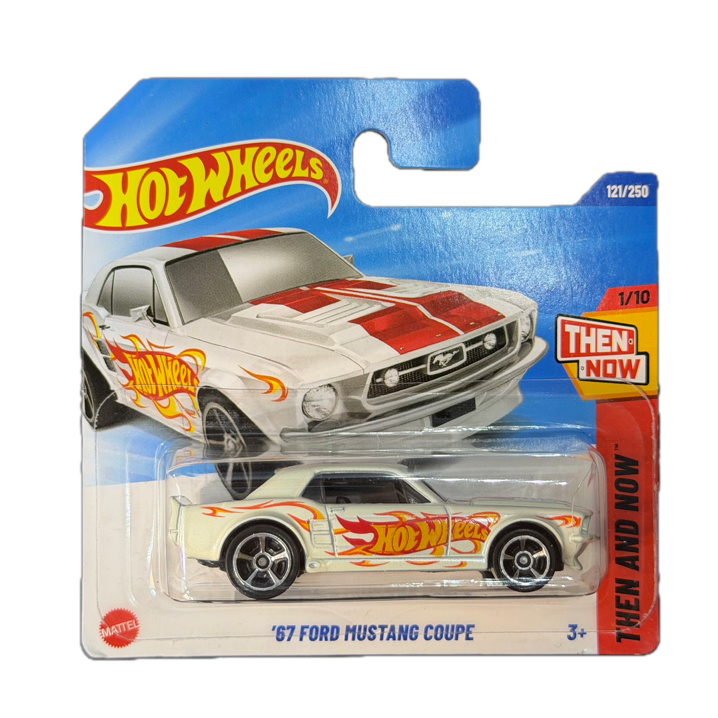 Hot Wheels 2025 - ´67 Ford Mustang Coupe - Then and Now - 1/10 (HYY62) - MiniWheels
