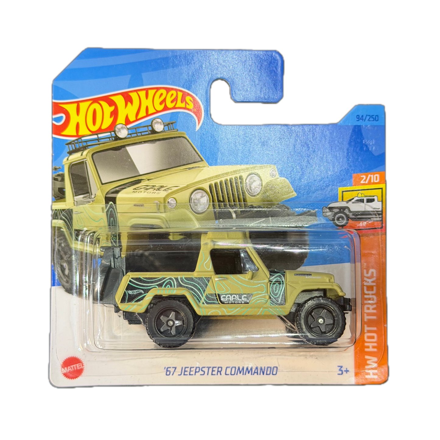 Hot Wheels 2023 - ´67 Jeepster Commando - HW Hot Trucks - 2/10 (HKJ02) - MiniWheels