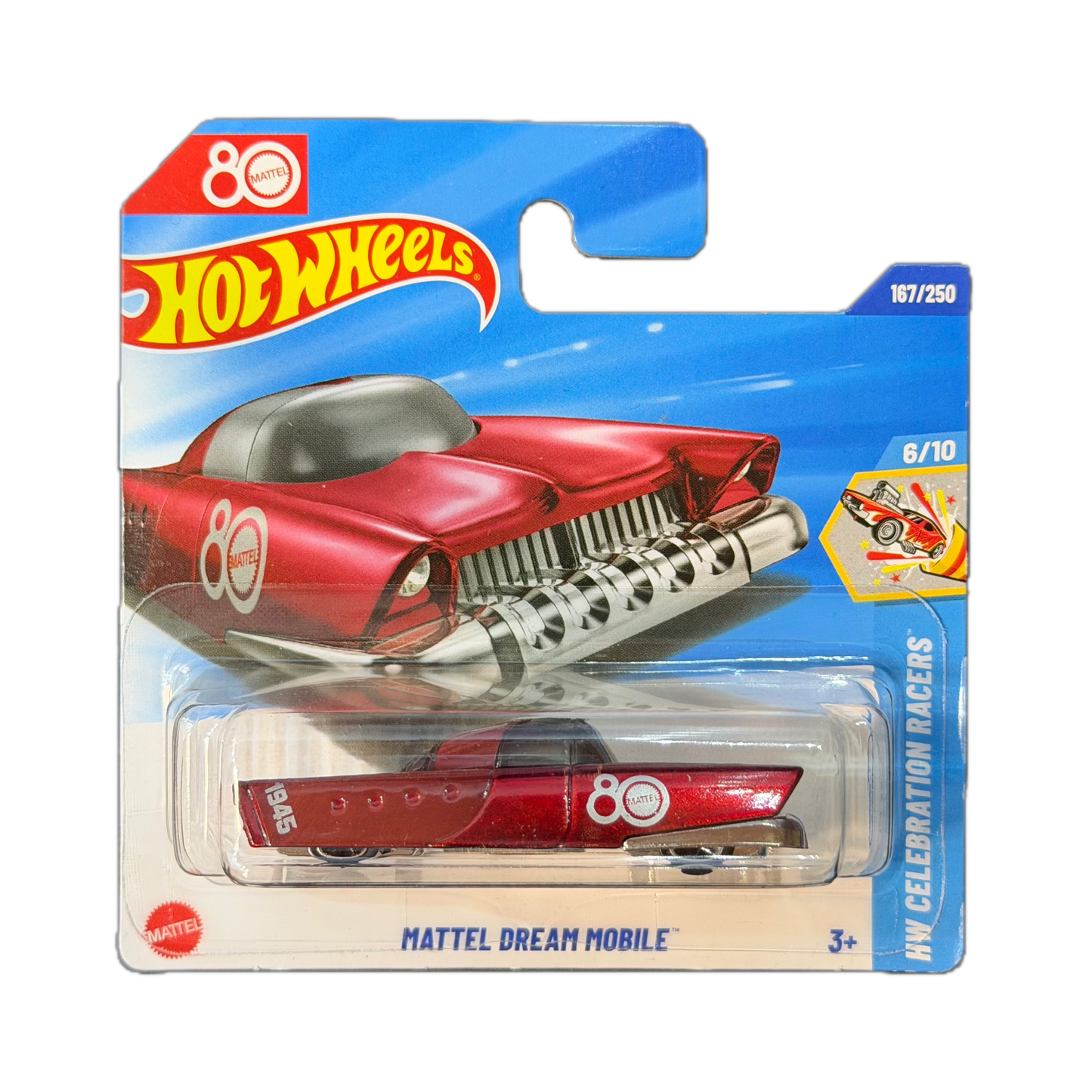 Hot Wheels 2025 - Mattel Dream Mobile - HW Celebration Racers - 6/10 (HYX42)