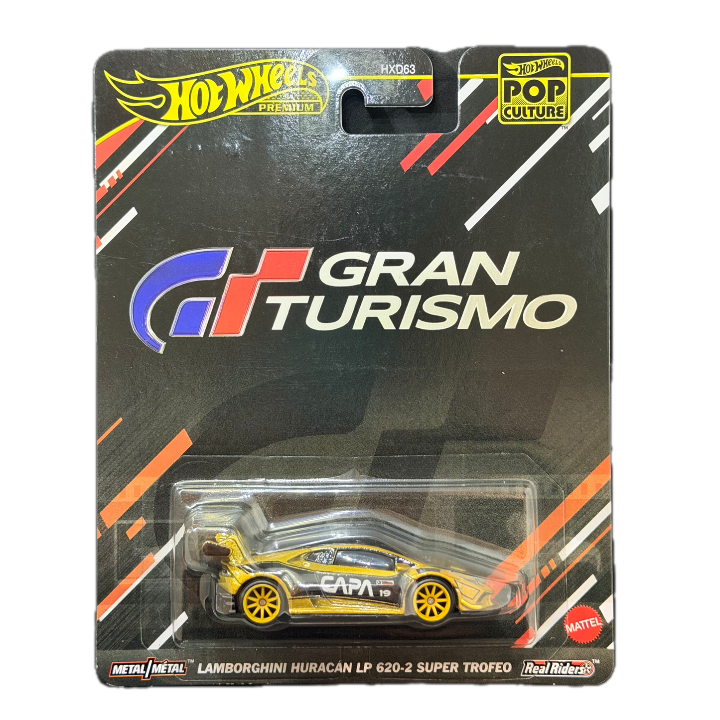 Hot Wheels Premium - Lamborghini Huracan LP 620-2 Super Trofeo - Gran Turismo (JBL75)