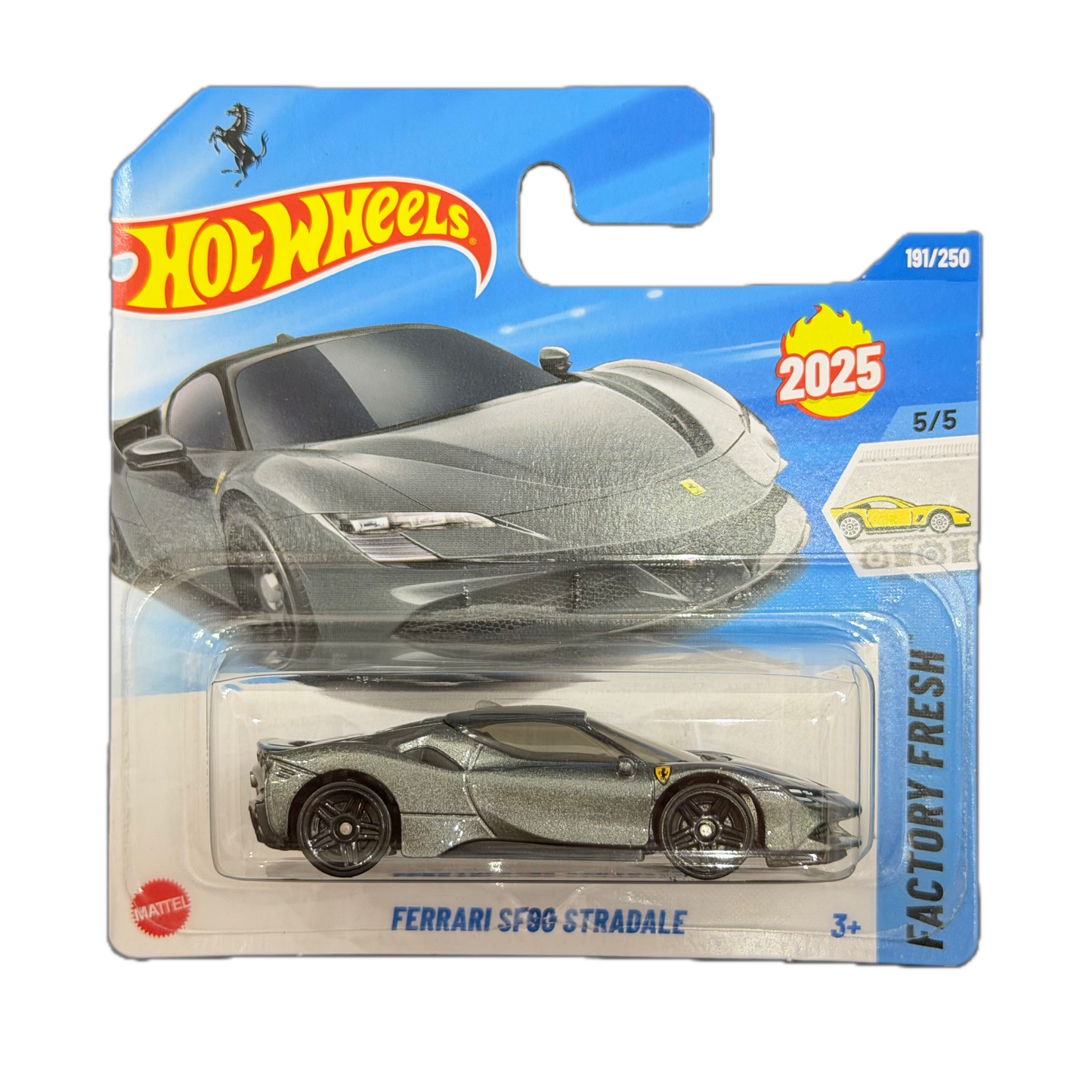 Hot Wheels 2025 - Ferrari SF90 Stradale - Factory Fresh - 5/5 (HYY08)