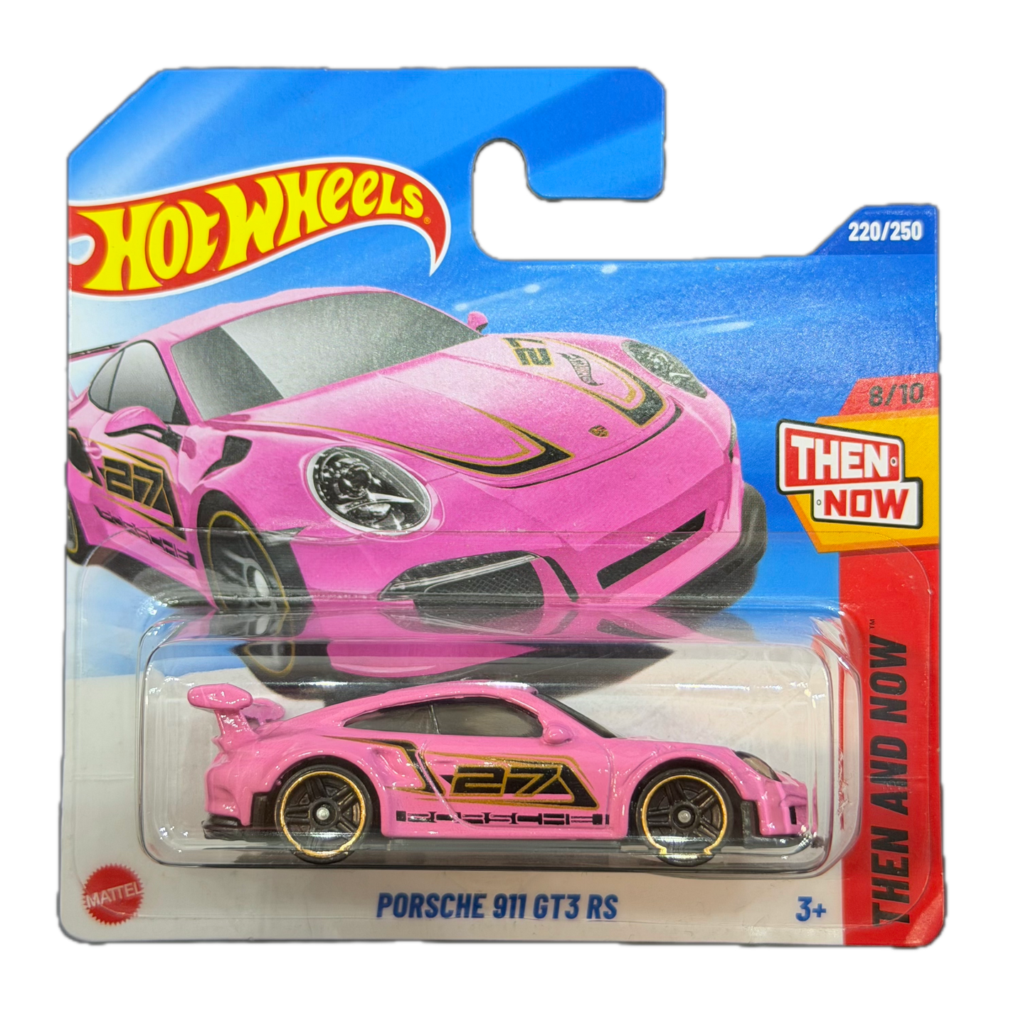 Hot Wheels 2025 - Porsche 911 GT3 RS - Then and Now - 8/10 (JBB35)