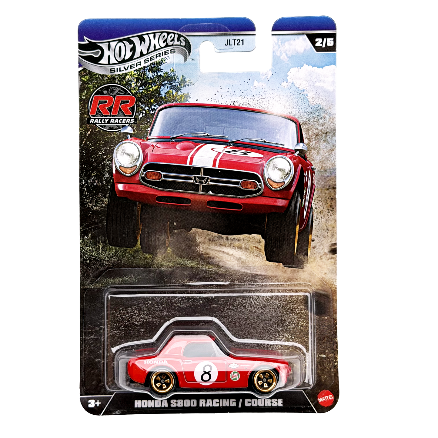 Hot Wheels Rally Racers - Honda S800 Racing - (JKX62)
