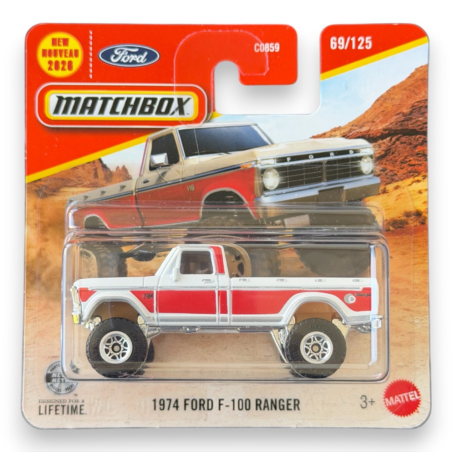 Matchbox 2026 - 1974 Ford F-100 Ranger - 69/125 (JHN62)