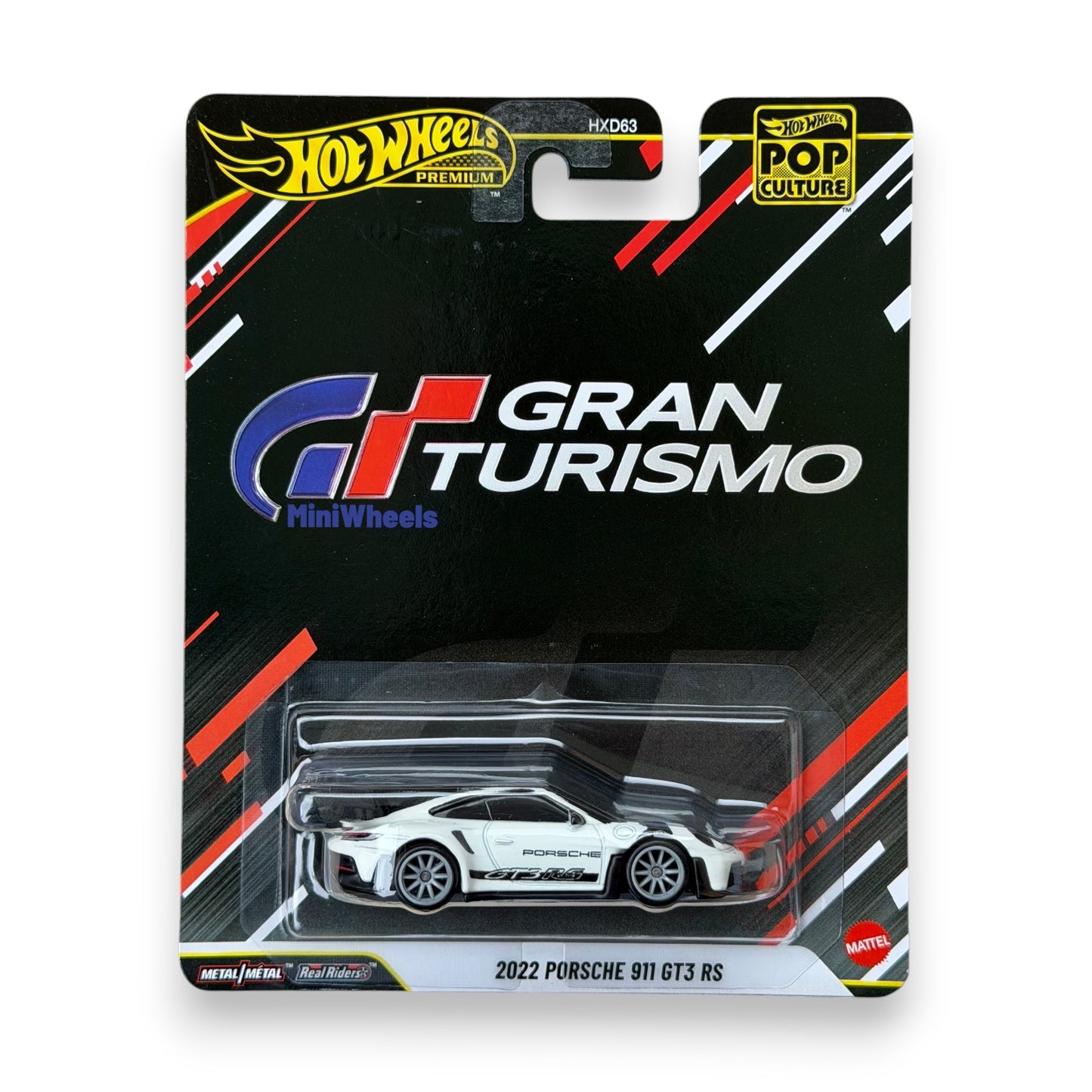 Hot Wheels Premium - 2022 Porsche 911 GT3 RS - Pop Culture - (JHW82)