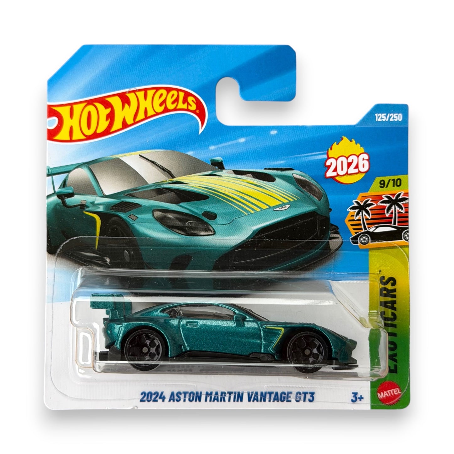 Hot Wheels 2026 - 2024 Aston Martin Vantage GT3 - Exoticars - 9/10 (JJH55)