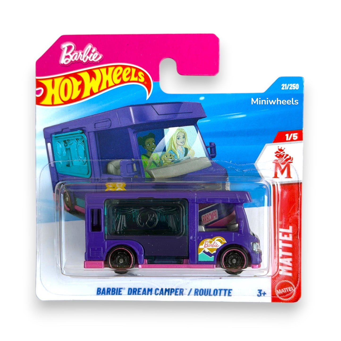 Hot Wheels 2026 - Barbie Dream Camper - Mattel - 1/5 (JJK72)