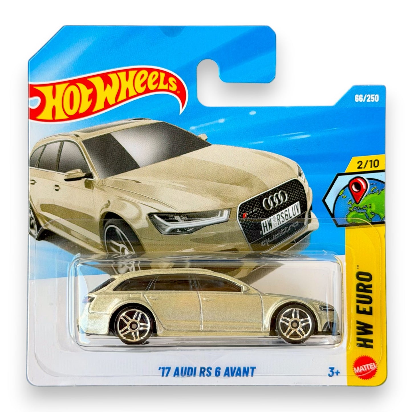 Hot Wheels 2026 - `17 Audi Rs 6 Avant - HW Euro - 2/10 (JJK90)