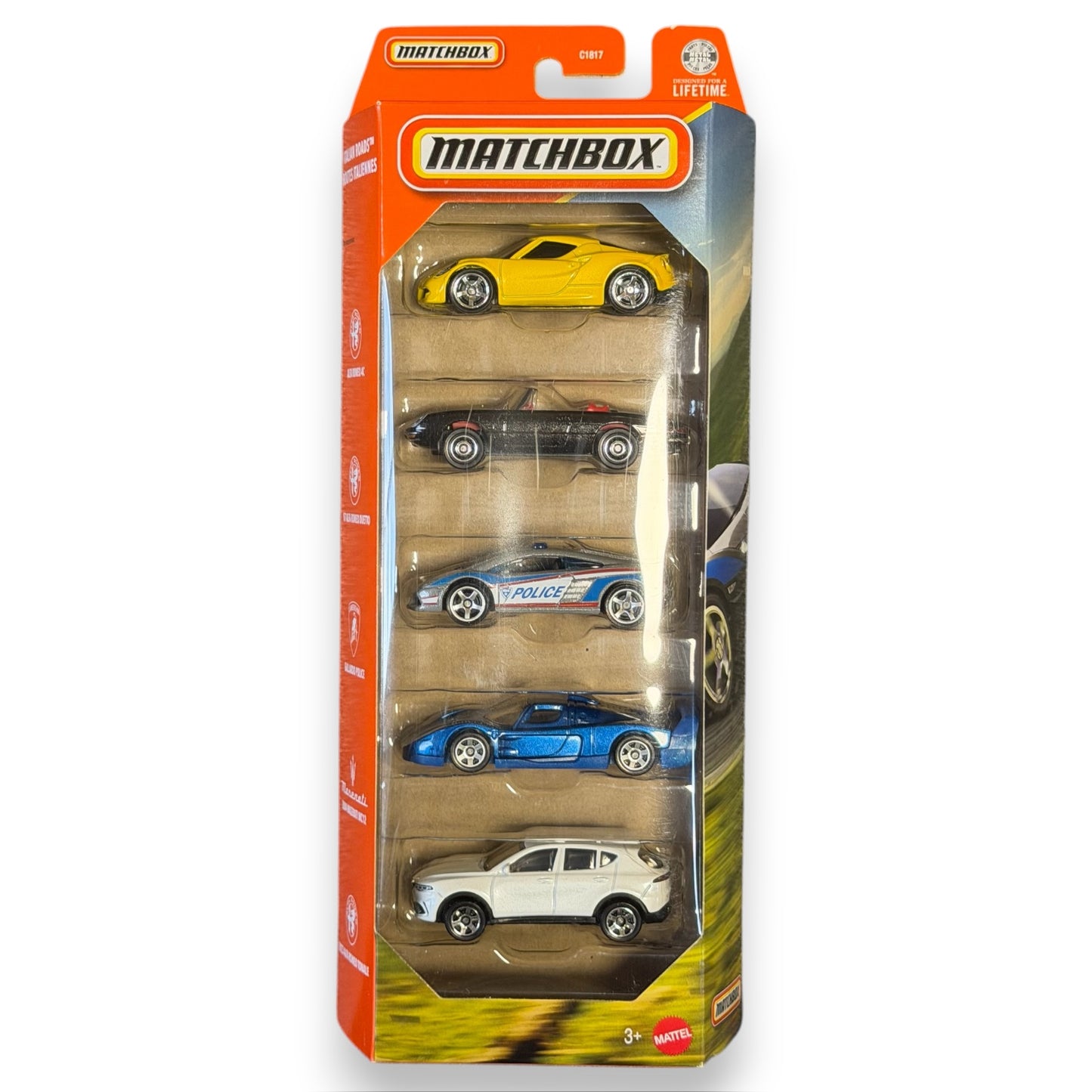Matchbox 5 Pack - Italian Streets (JJP29)