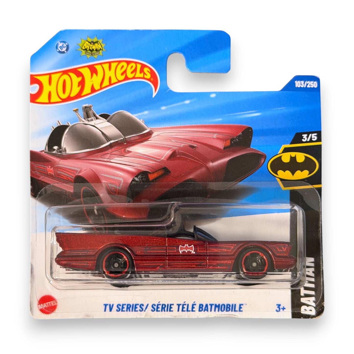 Hot Wheels 2025 - TV Series Batmobile - Batman - 3/5 (HYY05)