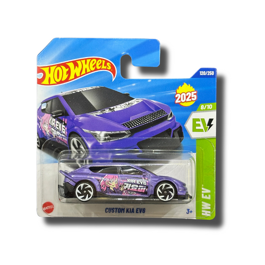 Hot Wheels 2025 - Custom Kia EV6 - HW EV - 8/10 (HYW22)