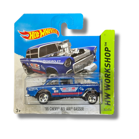 Hot Wheels 2014 - Chevrolet ´55 Chevy Bel Air Gasser - HW Workshop - 241/250