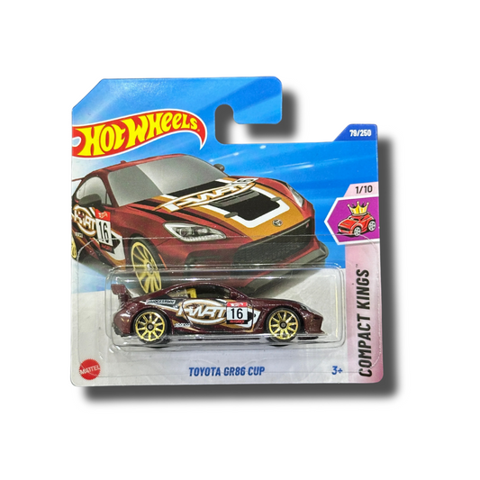 Hot Wheels 2025 - Toyota GR86 CUP - 1/10 - Compact Kings (HYX74)