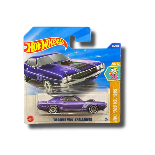 Hot Wheels 2025 - ´70 Dodge Hemi Challenger - HW 70s vs 90s - 10/10 (HYY96)