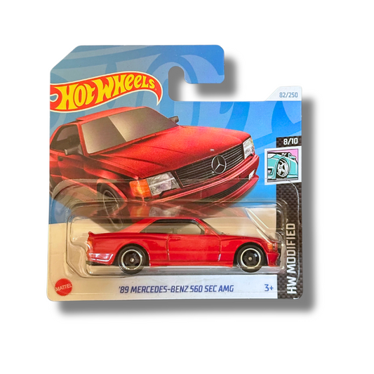 Hot Wheels 2024 - `89 Mercedes-Benz 560 SEC AMG - HW Modified - 8/10