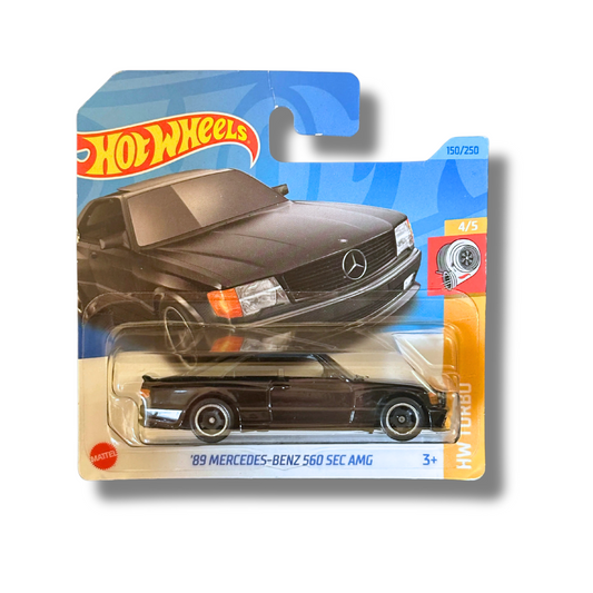 Hot Wheels 2023 - `89 Mercedes-Benz 560 SEC AMG - HW Turbo - 4/5