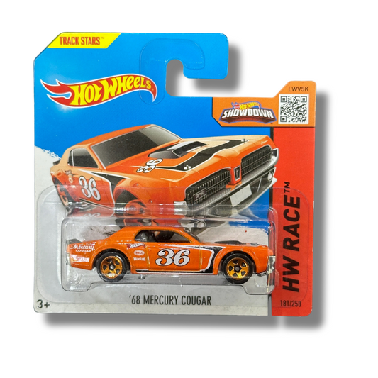 Hot Wheels 2015 - Ford `68 Mercury Cougar - HW Race - 181/250 - CFM15