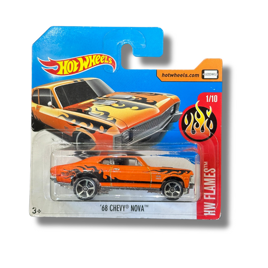 Hot Wheels 2017 - Chevrolet ´68 Chevy Nova - HW Flames - 1/10