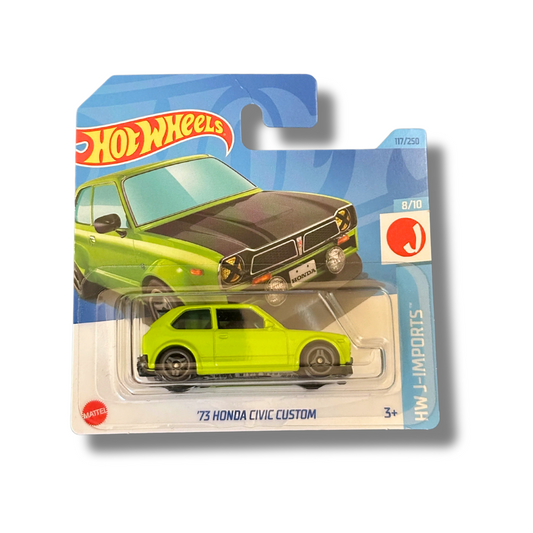 Hot Wheels 2023 - `73 Honda Civic Custom - HW J-Imports - 8/10