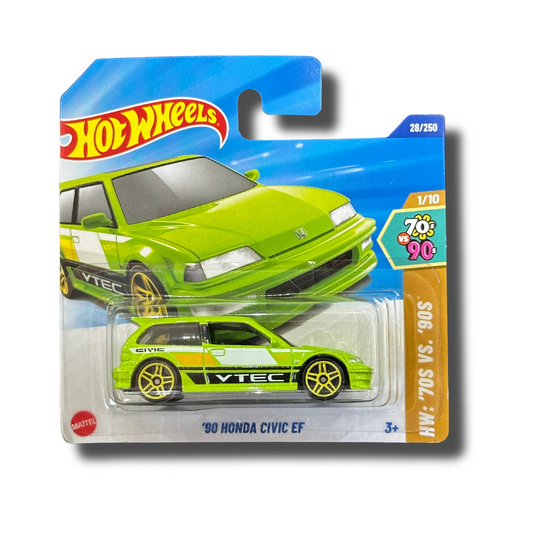 Hot Wheels 2024 - Honda Civic Ef - HW: '70s vs. '90s - 7/10