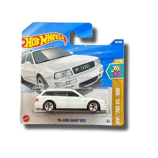 Hot Wheels 2025 - ´94 Audi RS2 Avant - HW: 70s vs.  90s - 2/10 (HYX60)