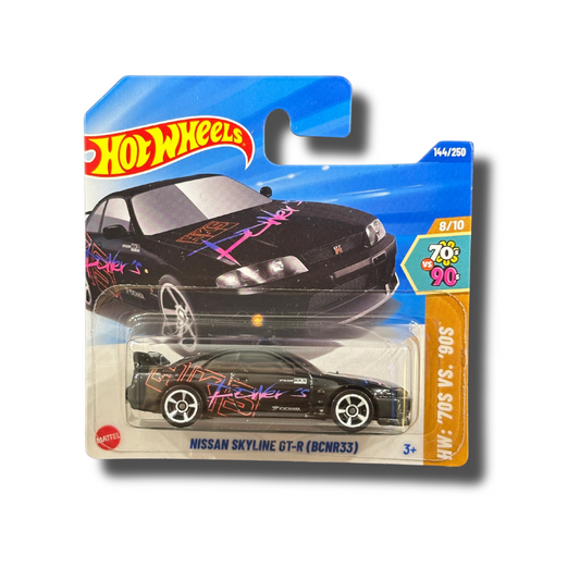 Hot Wheels 2025 - Nissan Skyline GT-R (BCNR33) - HW 70s vs 90s - 8/10 (HYY80)