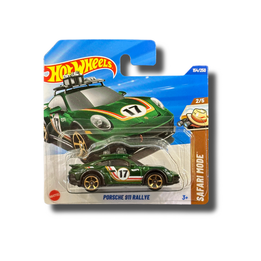 Hot Wheels 2025 - Porsche 911 Rallye - Safari Mode - 2/5 (HYW87)