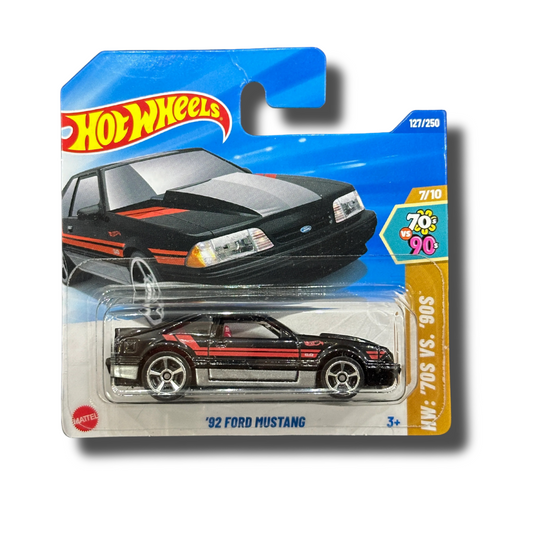 Hot Wheels 2025 - `92 Ford Mustang - HW: 70´S vs. 90´s - 7/10 (HYY68)