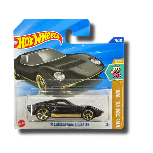 Hot Wheels 2025 - '71 Lamborghini Miura SV - HW: 70s vs. 90s - 6/10
