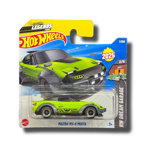 Hot Wheels 2025 - Mazda MX-5 Miata - HW Dream Garage - 2/5 (HYX56)