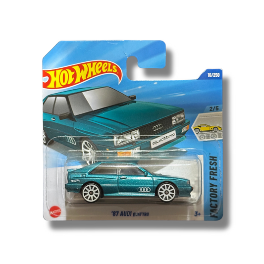 Hot Wheels 2025 - `87 Audi Quattro - Factory Fresh - 2/5