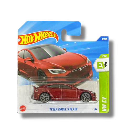 Hot Wheels 2025 - Tesla Model S Plaid - HW EV - 1/10