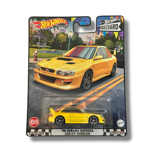 Hot Wheels Premium - ´98 Subaru Impreza 22B-STi Version - Hot Wheels Boulevard