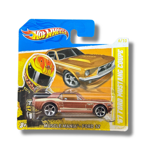 Hot Wheels 2012 - ´67 Ford Mustang Coupe - Muscle Mania - 6/10
