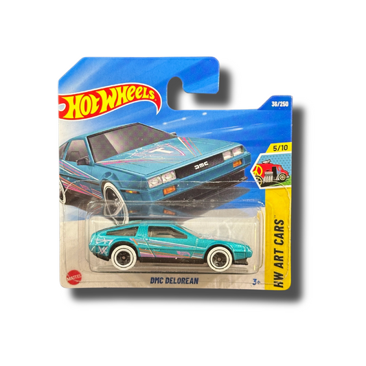 Hot Wheels 2025 - DMC DeLorean - HW Art Cars - (HYX59)