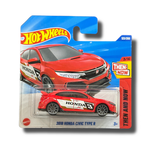 Hot Wheels 2025 - 2018 Honda Civic Type R - Then and Now - 3/10 (HYY64)