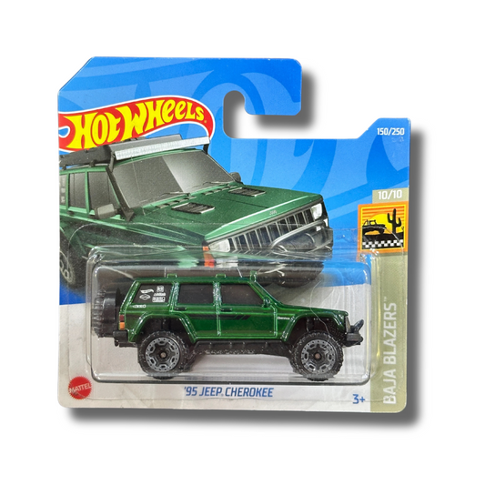 Hot Wheels 2022 - `95 Jeep Cherokee - Baja Blazers - 10/10 (HCT10)