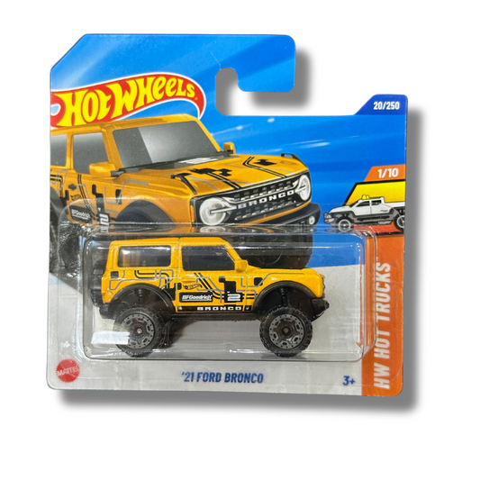Hot Wheels 2025 - ´21 Ford Bronco - HW Hot Trucks - 1/10 - HYX50