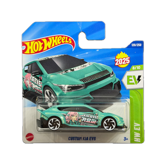 Produktbild Hot Wheels 2025 - Custom Kia EV6 - HW EV - 8/10 (HYX63)